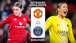 Manchester United vs. PSG: Extended Highlights | UWCL League Phase MD 3 | CBS Sports Golazo