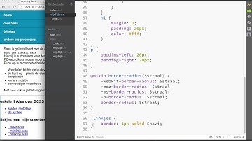 Werken met Sass 4: mixin