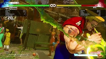 SF5 Season 2 Guile combo(See description first)