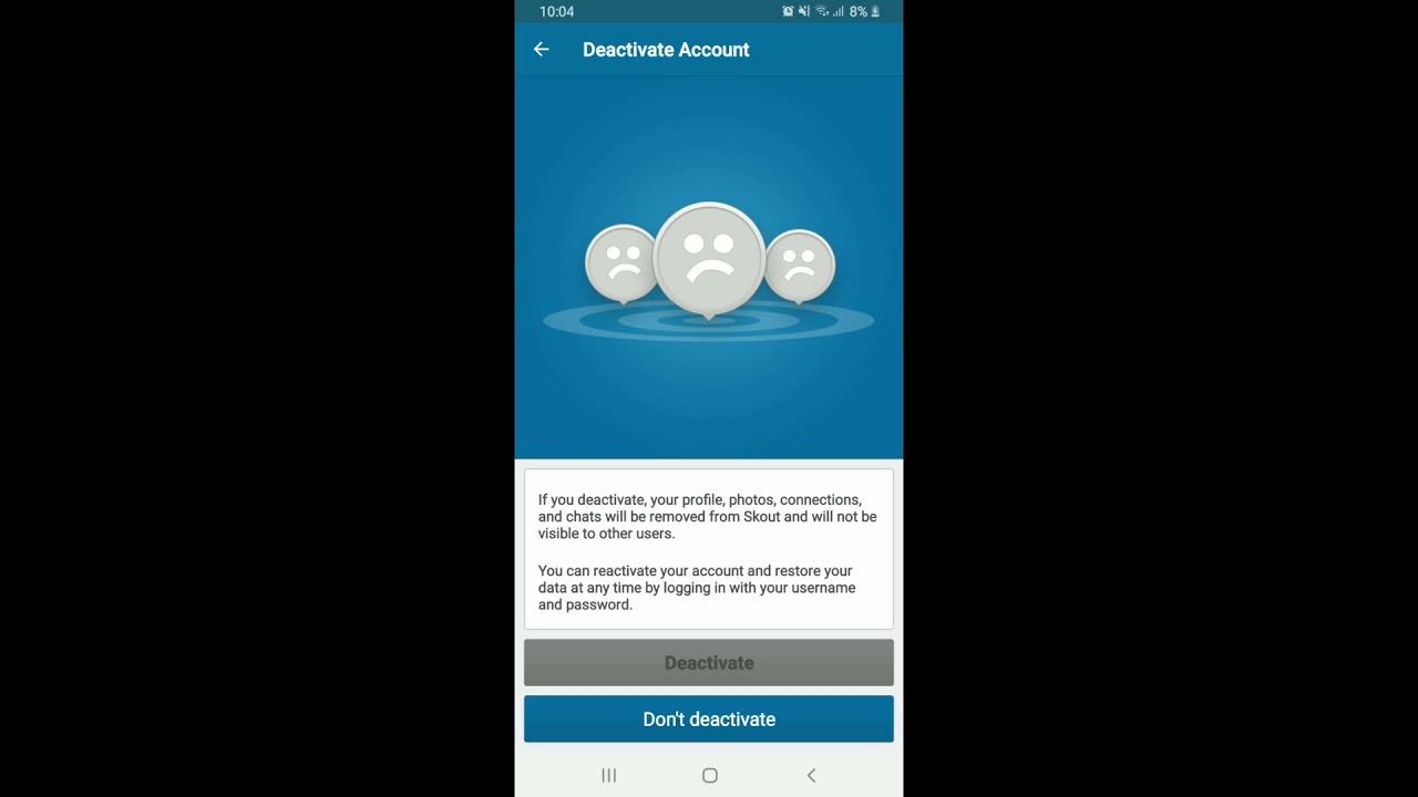 How To Delete Skout Account | How to Deactivate Skout Account 2021 - YouTube