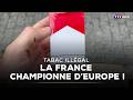 Tabac illégal : la France championne d'Europe !|TF1 INFO