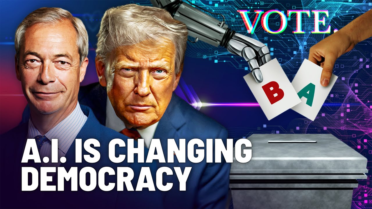 Documentary backdrop image for A.I. vs. Democracy: Can A.I. Really Predict The Future Of Elections? (2025)