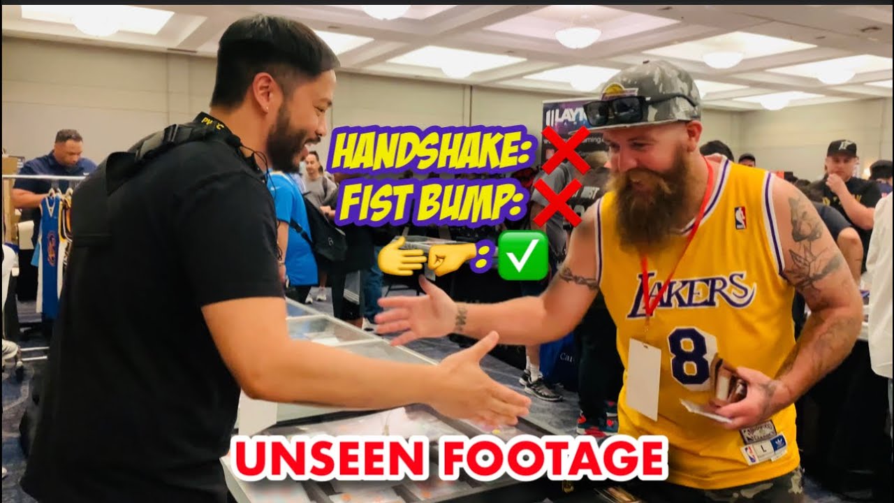 A SELLER S POV AT THE BURBANK SPORTS CARD SHOW UNSEEN FOOTAGE YouTube
