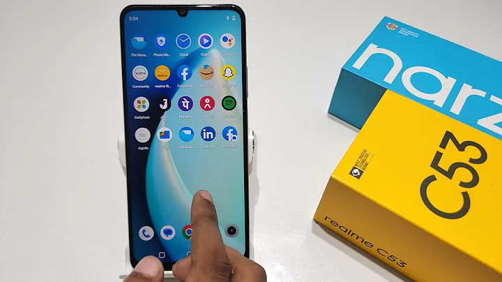 Set battery percentage on status bar realme c53 | realme c53  me battery percentage kaise show kare