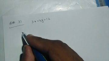 Exercise 1.2 || Question 31 || Thomas Calculus