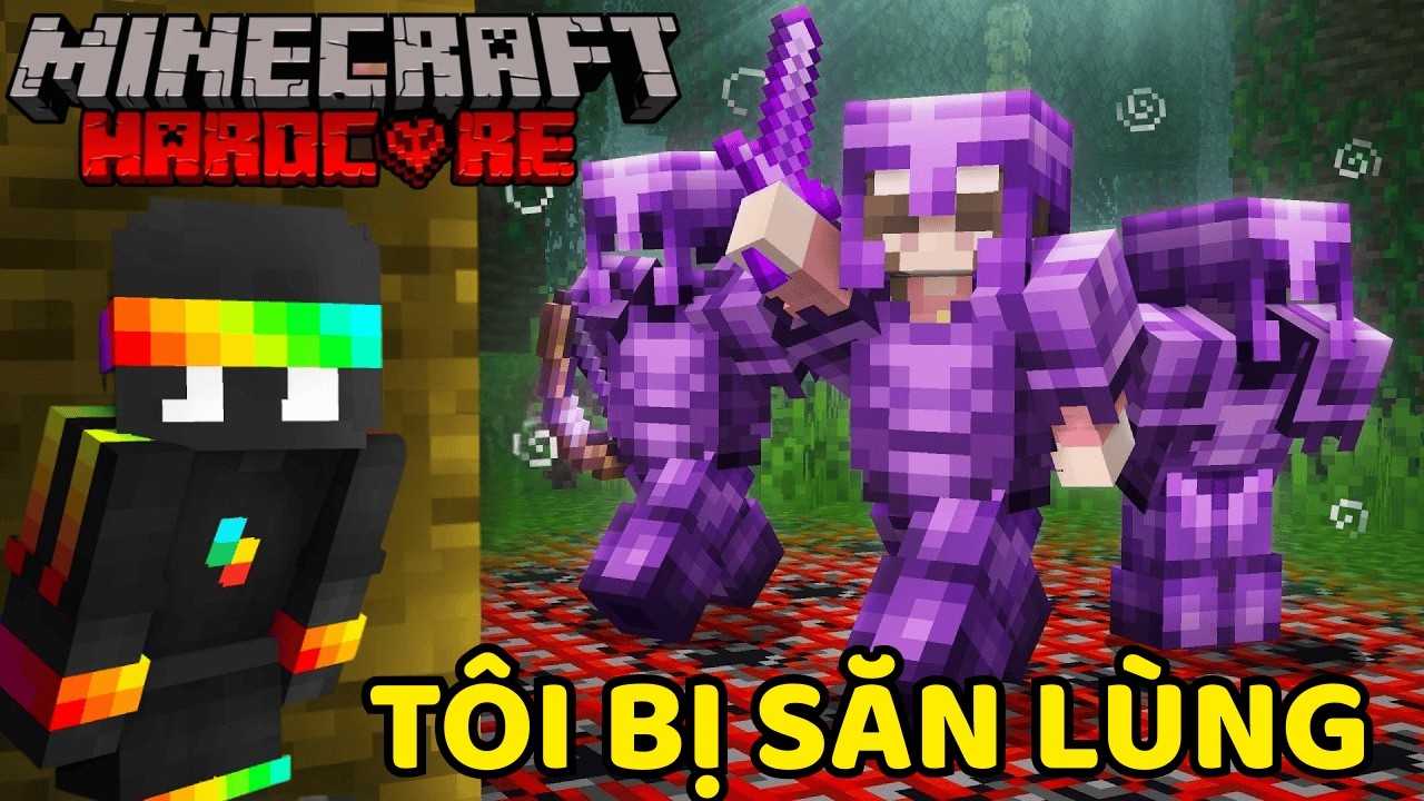 Thử Thách 100 NGÀY Sinh Tồn và Tôi bị săn đuổi bởi những kẻ rình rập ĐÁNG SỢ NHẤT Minecraft!