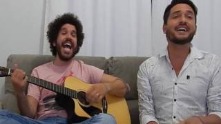 Video thumbnail of "Enquanto Eu Brindo Cê Chora (Bruno e Marrone) - Renato & Giovanelli"