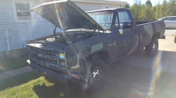 1986 Chevy C20 shocks, blower motor and a test drive