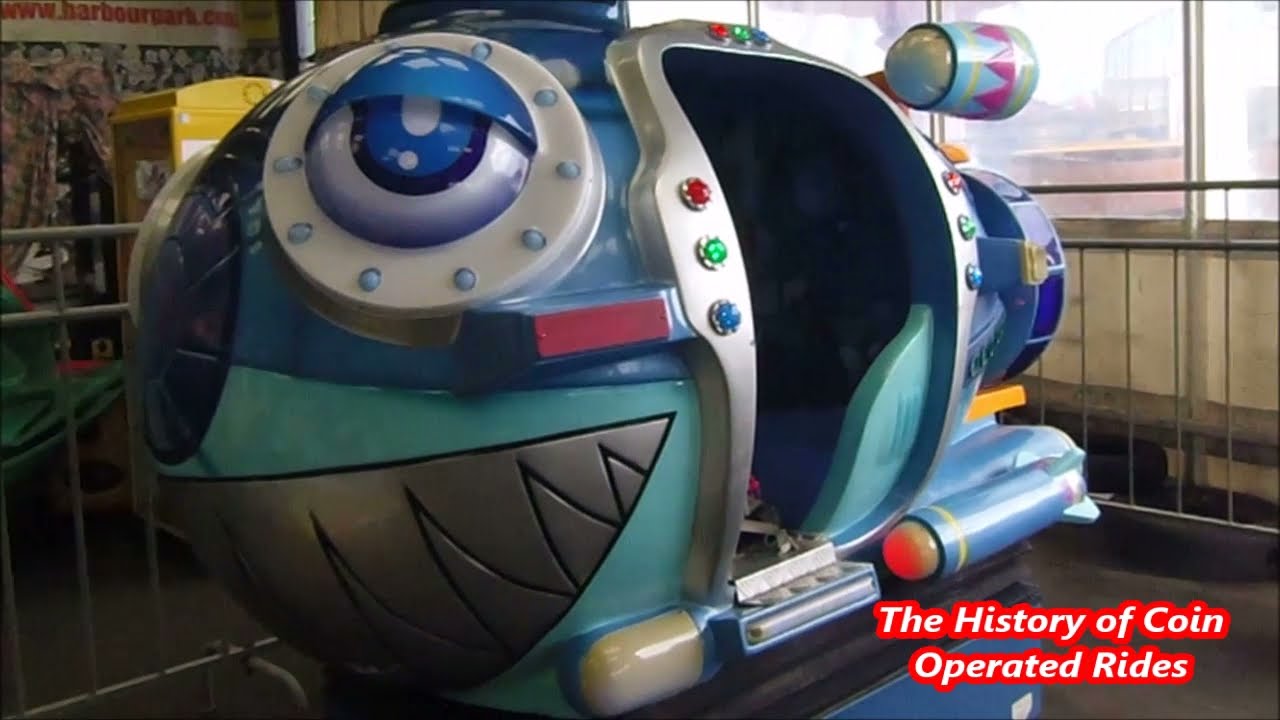 2000s Coin Operated Submarine Kiddie Ride - Kiddie Sub (BROKEN) - YouTube