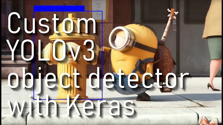 Training custom YOLO v3 object detector with Keras