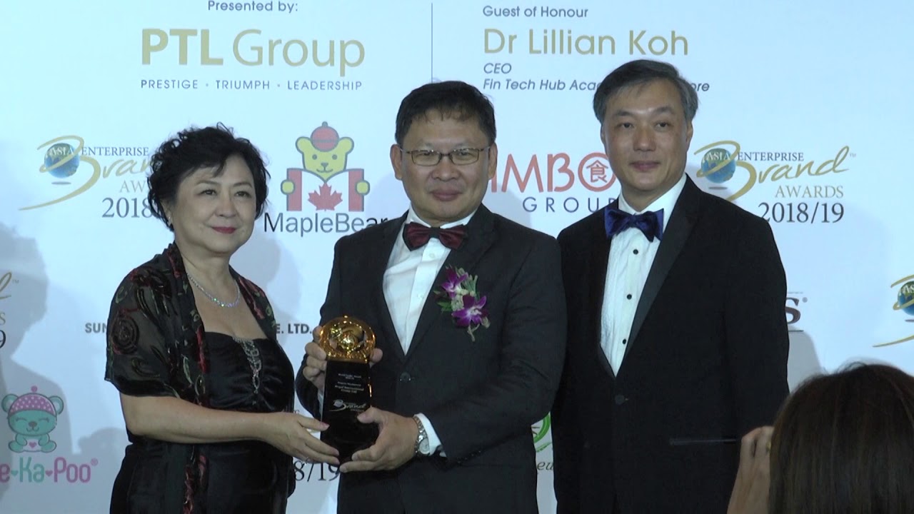 Asian Enterprise Brand Awards 2018 Feat Emcee Elmi Zulkarnain and Lerene Tong