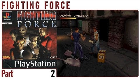 Fighting Force No Commentary (2) Hawk (PS1 1997) 4K60FPS