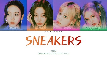 [Color Coded Lyrics] How would AESPA sing SNEAKERS by ITZY?