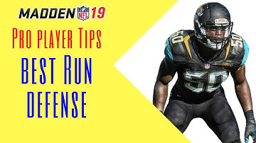Stop the run like a pro ! Madden 19 Defense tips