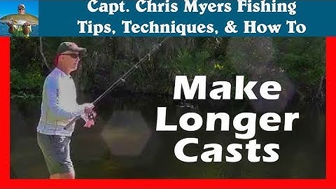 How to cast a fishing rod far (Tips from a pro guide)