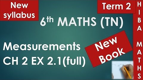 6th maths term 2 chapter 2 exercise 2.1 full answers tn samacheer new syllabus 2020-2021
