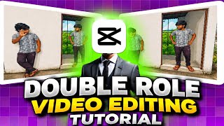 DOUBLE ROLE VIDEO EDITING TUTORIAL, Double roll wali video editing kese kare 