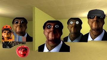 UNIQUE OBUNGA IN LIMINAL HOTEL GMOD #GMod #GarrysMod #EkuOnGMod #Nextbot