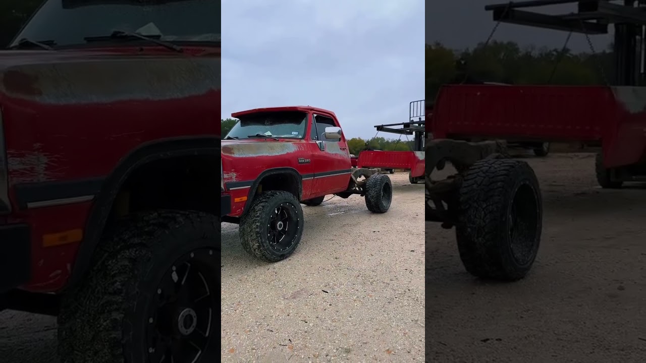 1st Gen Dodge with Neckover Standard Skirted Truck Bed