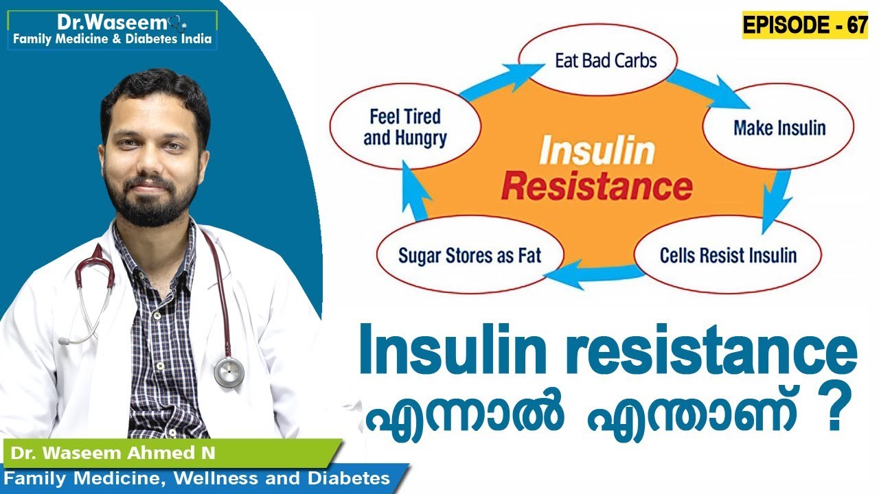Insulin resistance എന്നാൽ എന്താണ്?| Dr Waseem | Episode 67 | Malayalam Health Tips