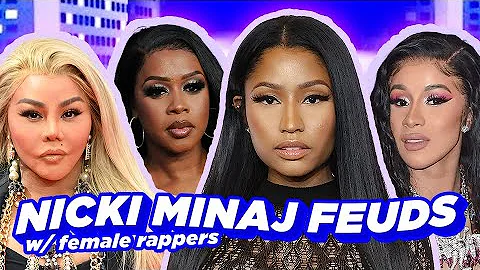 nicki minaj v female rappers (lil kim, remy ma, cardi b; timeline and history of their feuds)