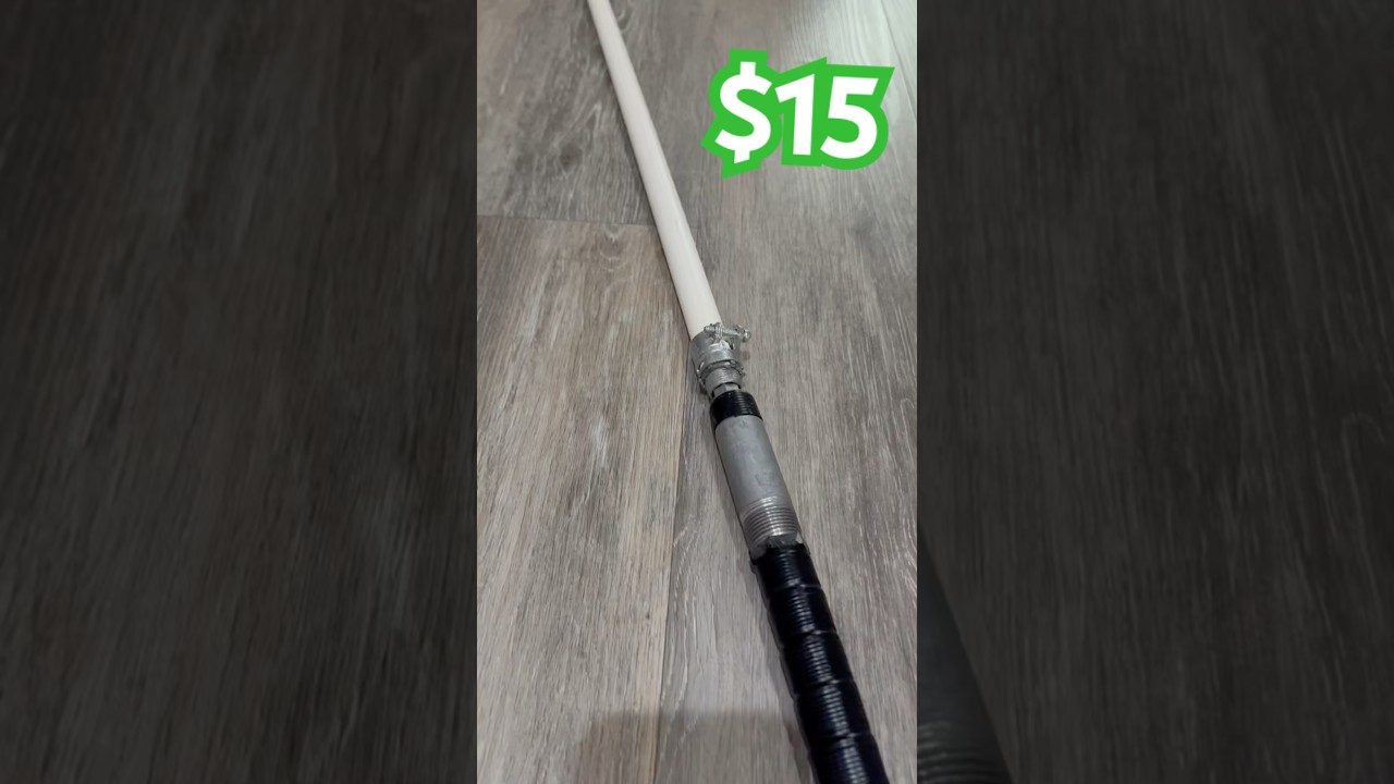 $15 diy lightsaber 