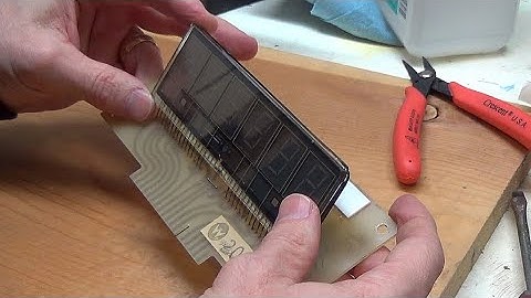 How to Replace the Score Display Glass in a Williams Pinball Game