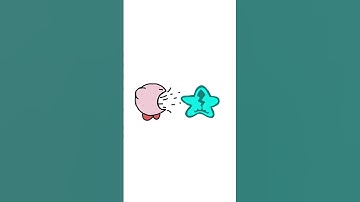 Spark | Kirby Copy Ability Fails #animation #parody #flipaclip #kirby #shorts