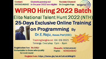 4.Wipro Coding Question | Pythagorean triplet |Solved by Dr.E.Raju