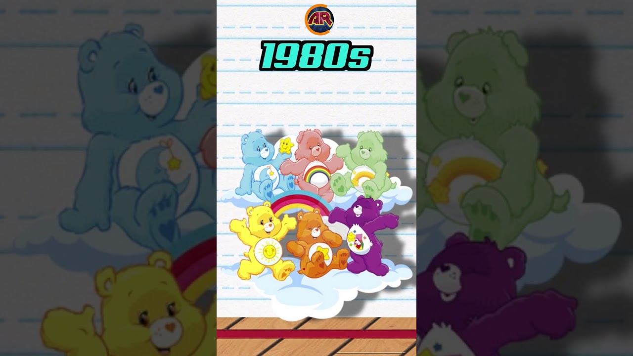 У каждого десятилетия был свой медведь! 