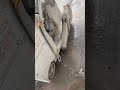 Straight line, no hands self cutting core cut machine #construction #concreteworker #corecutting