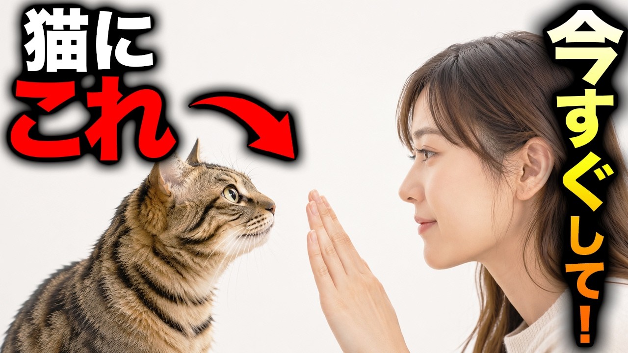 【9割が知らない…】毎日この7つをやるだけで、猫にあなたの「大好き」が伝わります