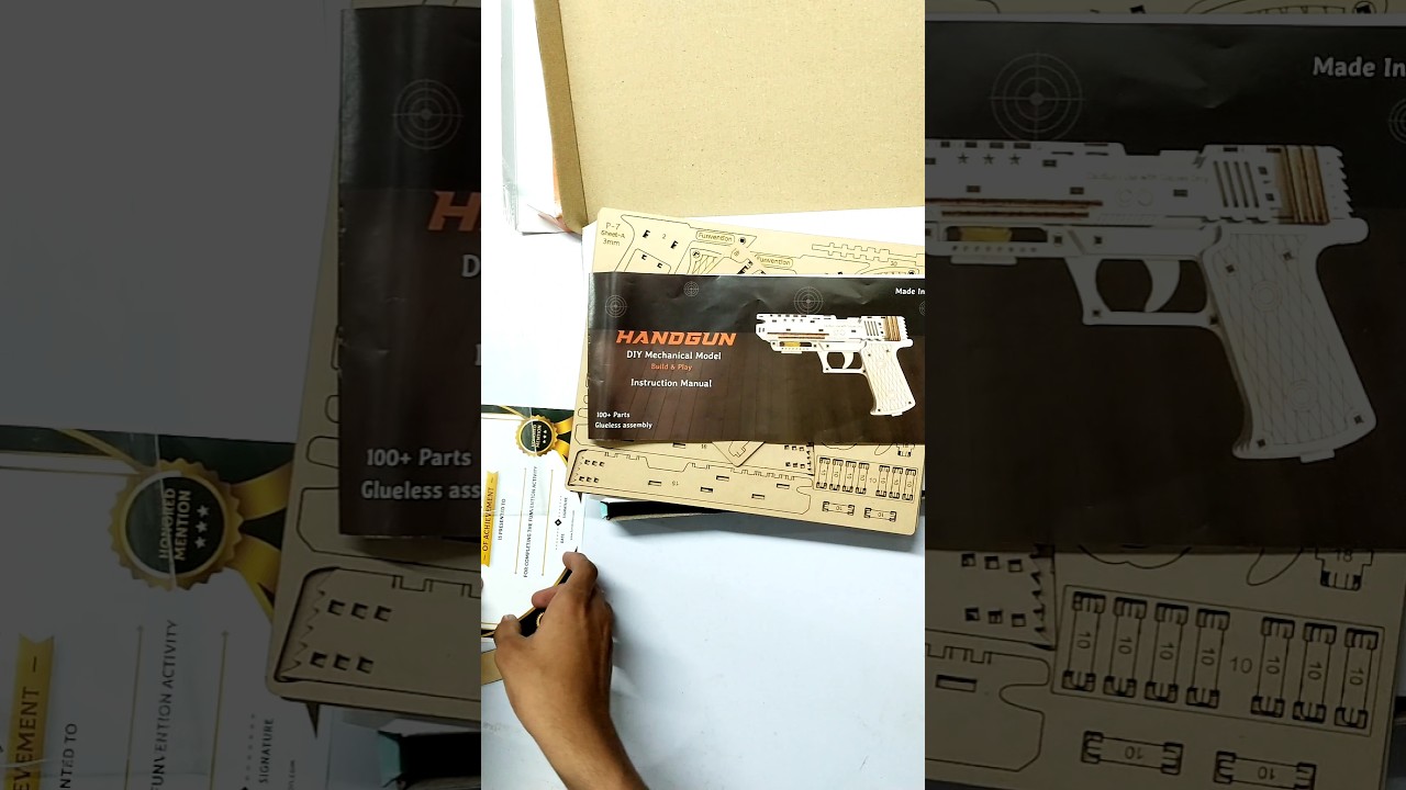 Unboxing A New Cardboard Gun 