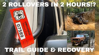 Can your rig can handle Uwharrie?  Watch this video to find out! (plus a rollover recovery!)