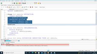 20 Inheritance code implementation in SAP ABAP
