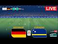 GERMANY vs CURACAO - FIFA World Cup 2026 group stage | Match Today | Simulation PES