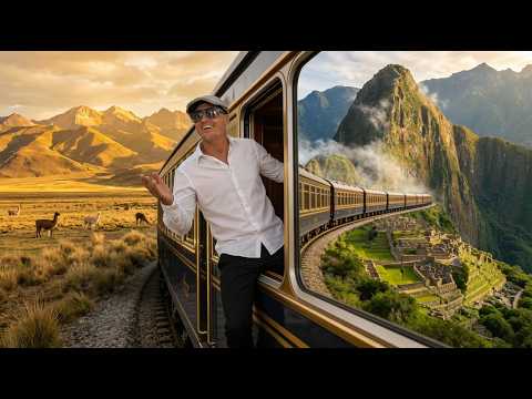 I boarded the most luxurious train in Peru 🇵🇪🚆 and this is what happened