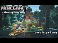Minecraft Relaxing Longplay - Building a Cozy Taiga Spruce Home on the River (No Commentary) [1.17]