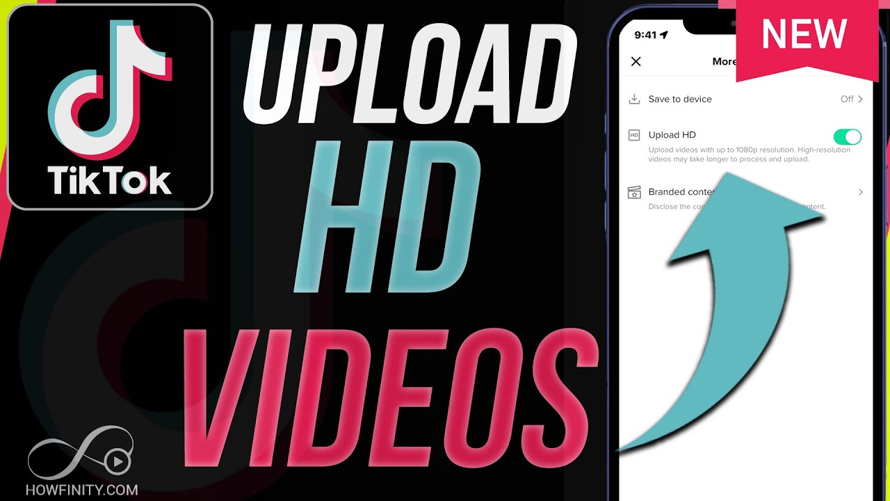 How to Upload HD videos on TikTok 