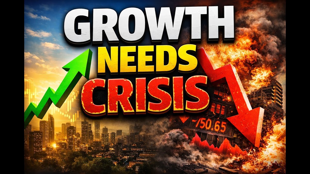 Why Economic Growth Needs a Crisis in Today’s Economy