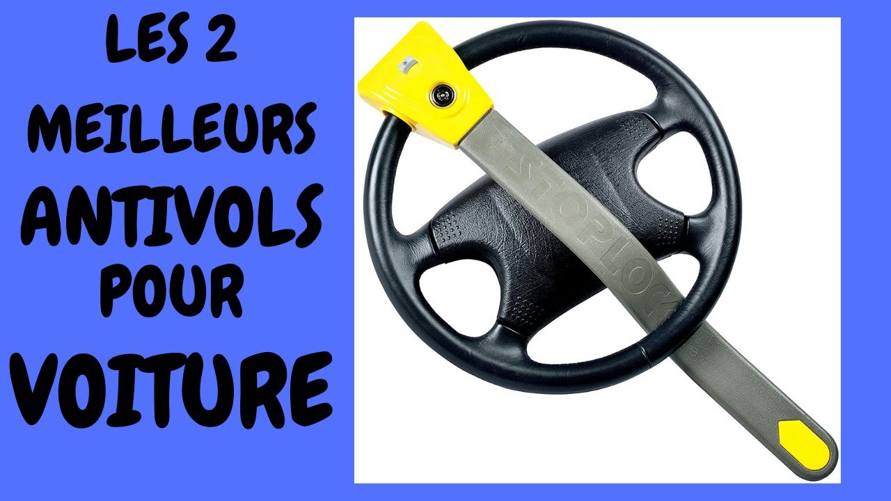 Stoplock HG 134-59 Serrure à clé Original Antivol Bloque-Volant - Dispositif  Antivol de Dissuasion de Sécurité pour Voitures et Autres Véhicules, Jaune  - Équipement auto