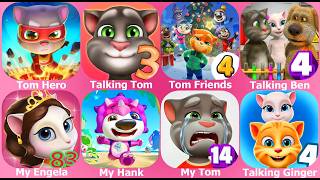 Talking Tom,Talking Ginger 2,Talking Hank,Talking Pierre,Talking Ben,My Tom 2,My Angela 2,Cat Runner screenshot 4