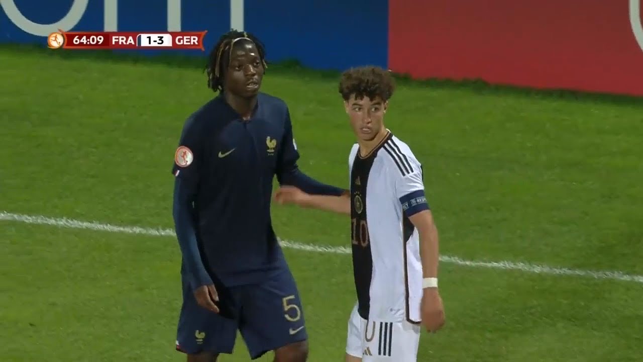 نوح درويش ضد فرنسا تحت 17-بطولة اوروبا للناشئين