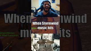 When Stormwind Music Hits #worldofwarcraft #turtlewow #stormwind #generalapple