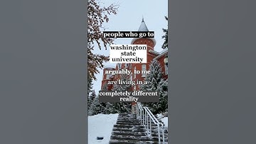 People Who Go To WSU...