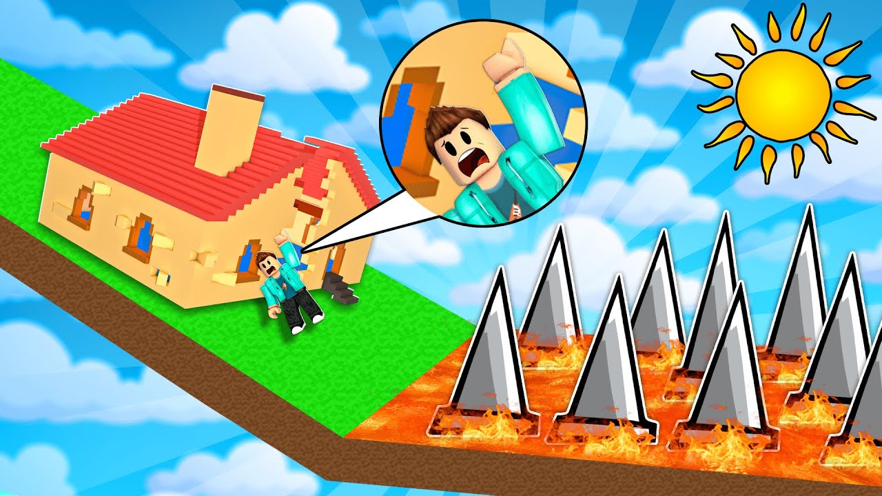 HOUSE FALLING SIMULATOR... - YouTube