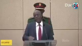 Hutuba aliyoitoa Magufuli saa 2 kabla ya mh Lissu kupigwa risasi