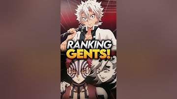 Ranking My Top 3 Favorite Male Characters in the series! Demon Slayer Explained #shorts #demonslayer