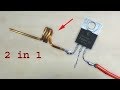 Awesome 2 in 1 electronic diy circuit using IRFZ44N