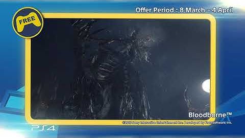 PS Plus March 2018 Offers